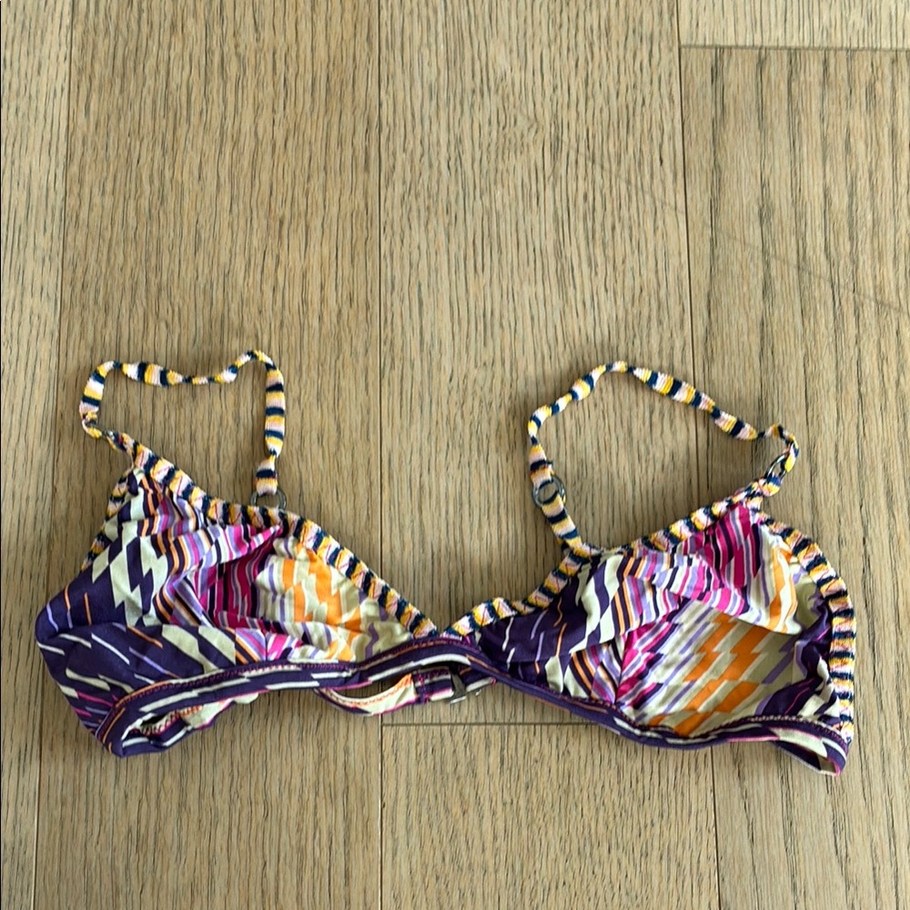 Missoni Multicolor Zigzag Bikini Set w/pouch - Picture 2 of 10